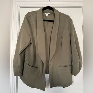 Bar III Olive Green Blazer